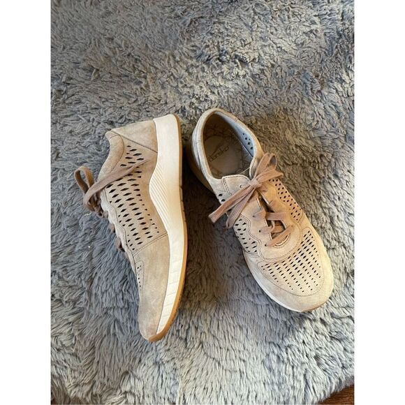 Dansko Womens Charlie‎ Brown Suede Comfort Walking Sneakers Shoes 40 9.5-10 - Picture 1 of 6